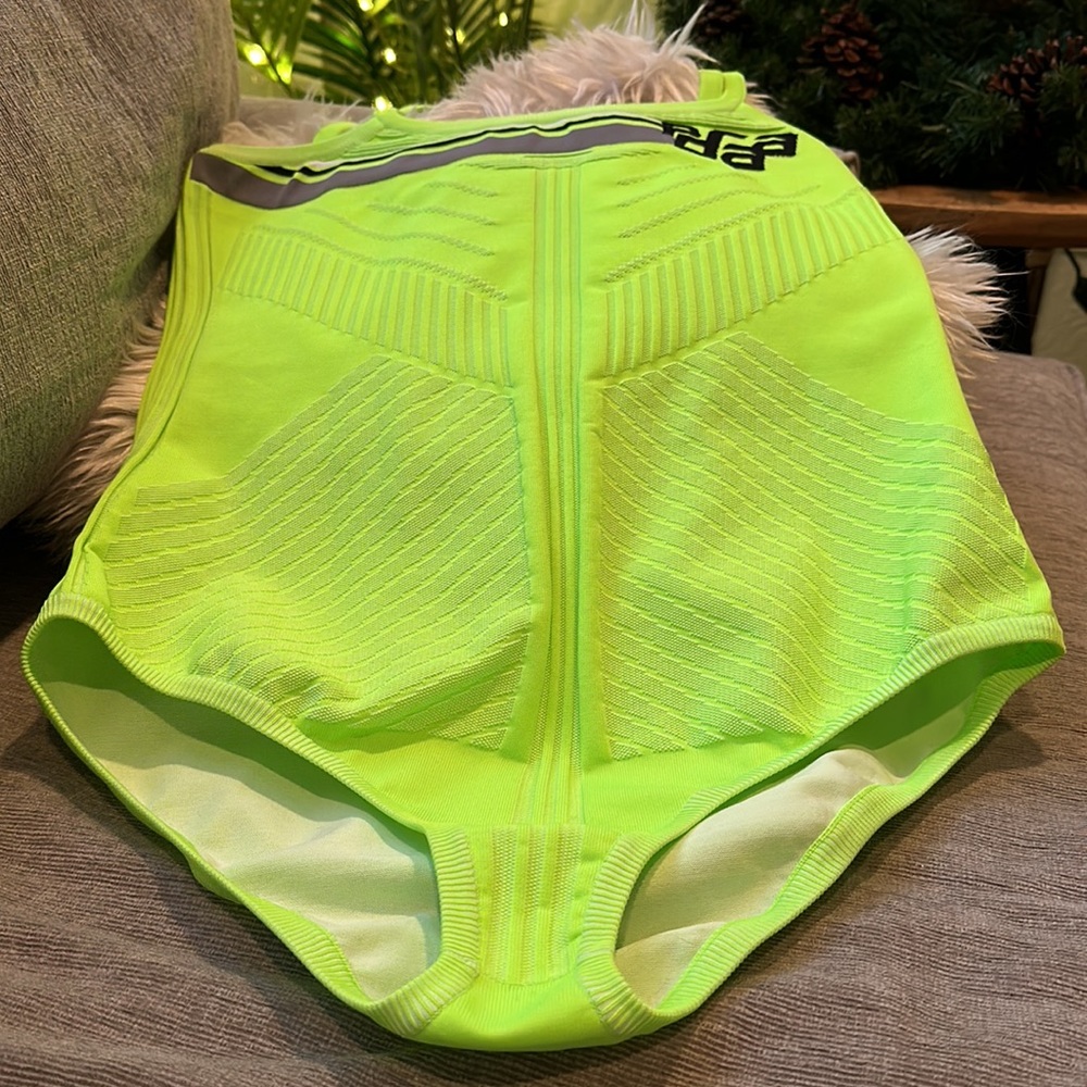 Prada Intarsia stretch bodysuit in green - Picture 3 of 10